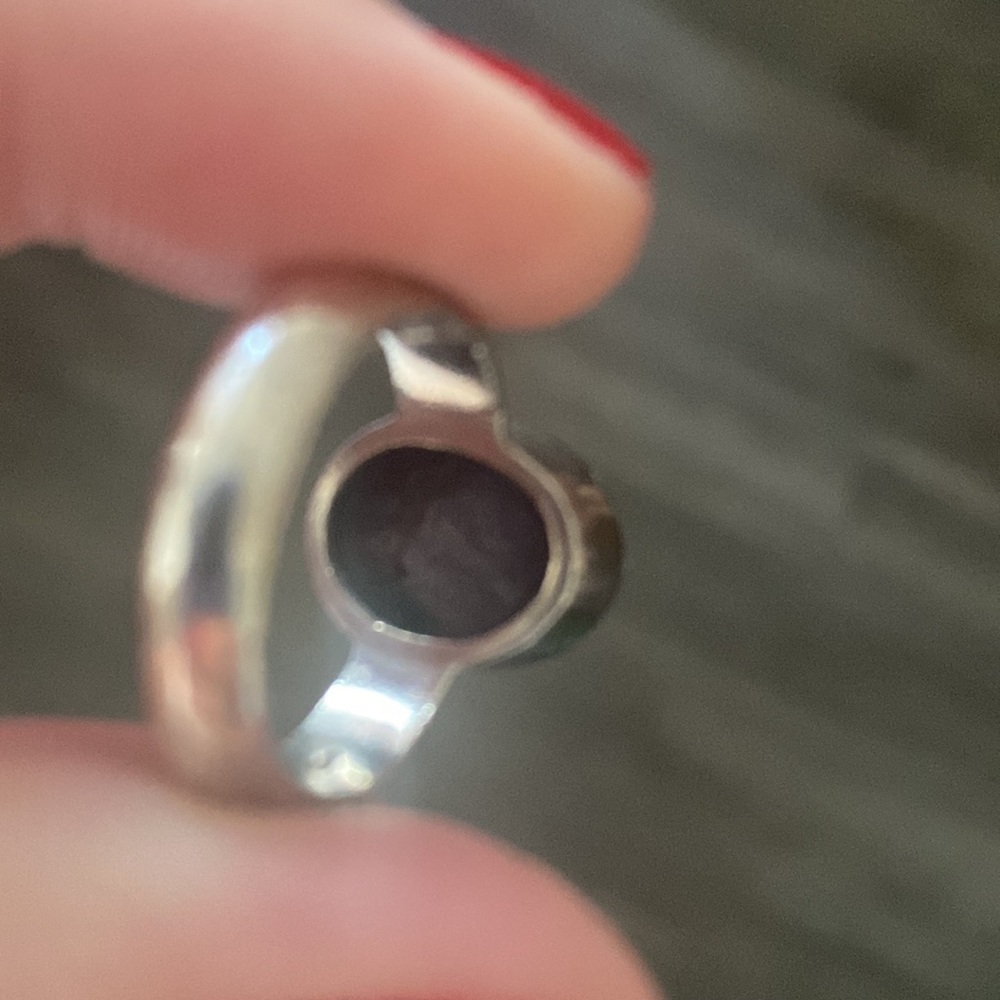 Amethyst Silver Ring - image 7